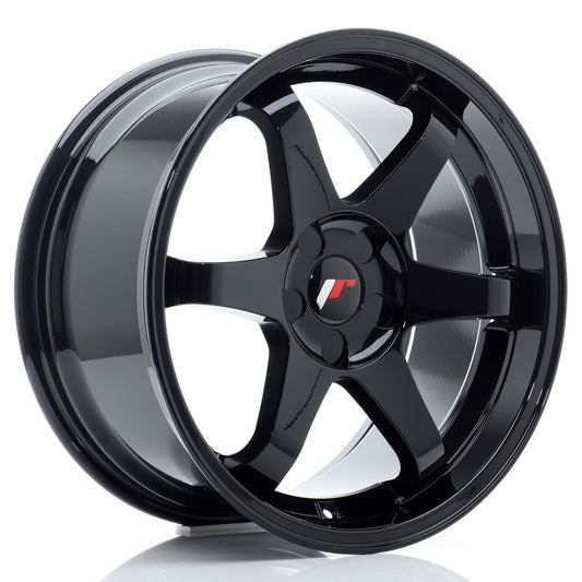 JR Wheels JR318905X1572GB JR Wheels JR3 18x9 ET15-40 5H BLANK Gloss Black