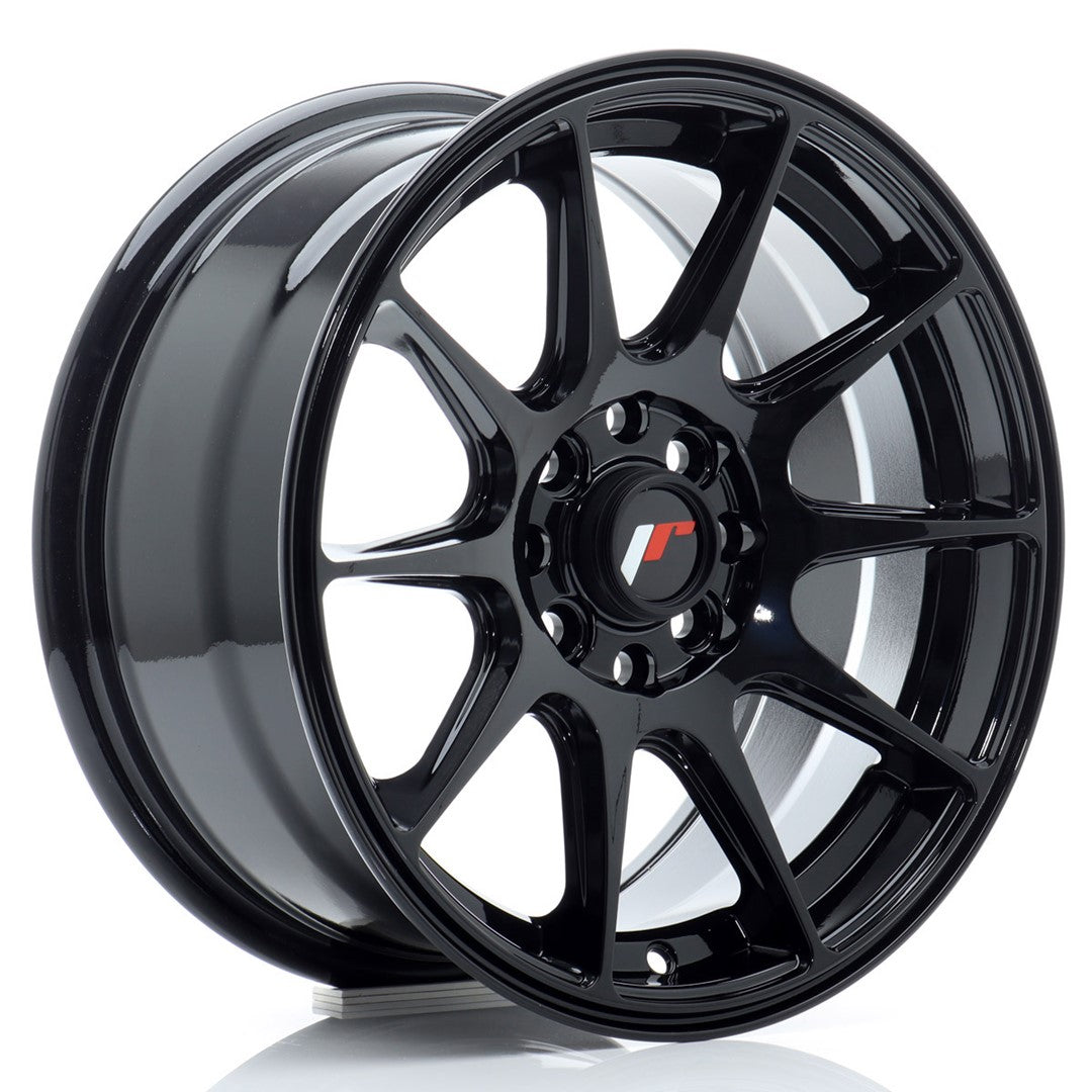 JR Wheels JR11157143067GB1 JR Wheels JR11 15x7 ET30 4x100/108 Gloss Black