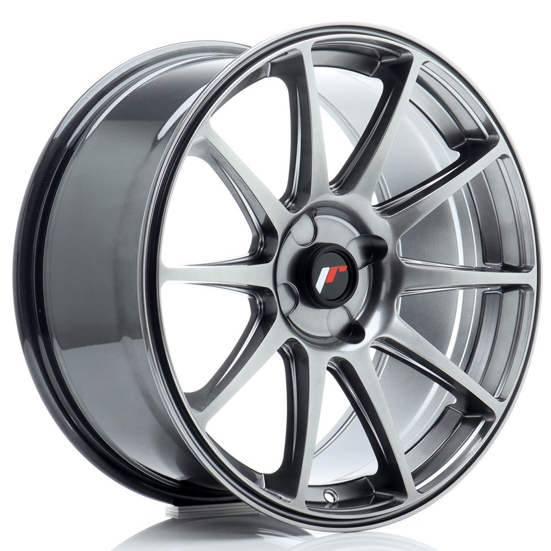 JR Wheels JR1118854X2067HB JR Wheels JR11 18x8,5 ET20-40 4H BLANK Hyper Black