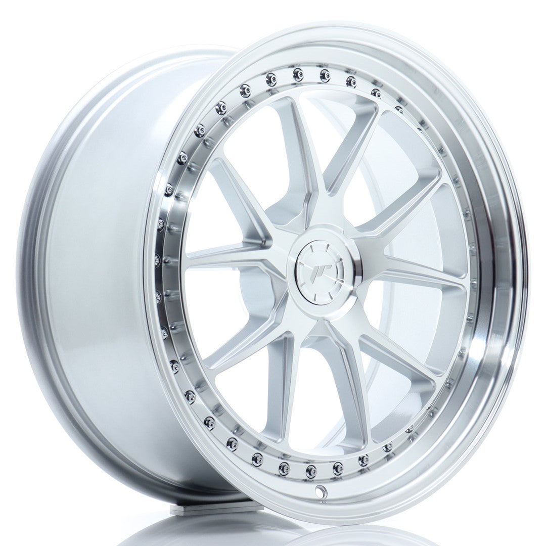 JR Wheels JR391990F15X1572SM JR Wheels JR39 19x9 ET15-40 5H BLANK Silver Machined Face