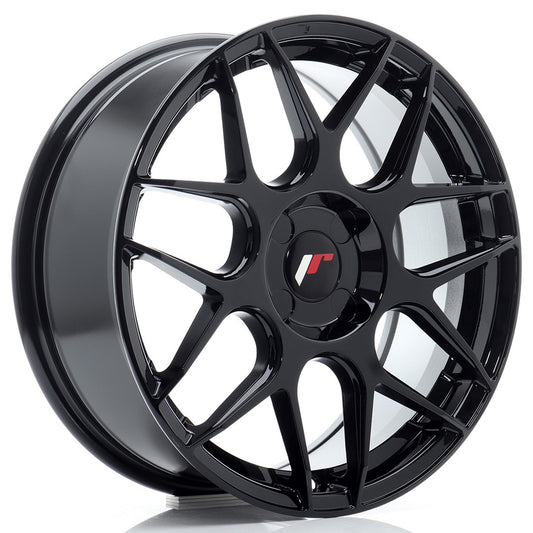 JR Wheels JR181770F14X2067GB1 JR Wheels JR18 17x7 ET20-40 4H BLANK Gloss Black