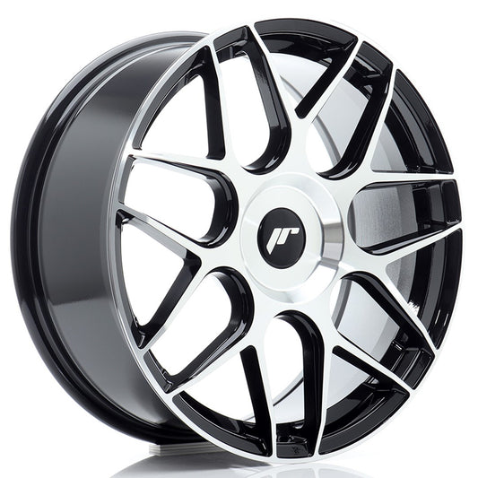 JR Wheels JR181875F1XX2072GBM1 JR Wheels JR18 18x7,5 ET20-40 BLANK Black Machined Face