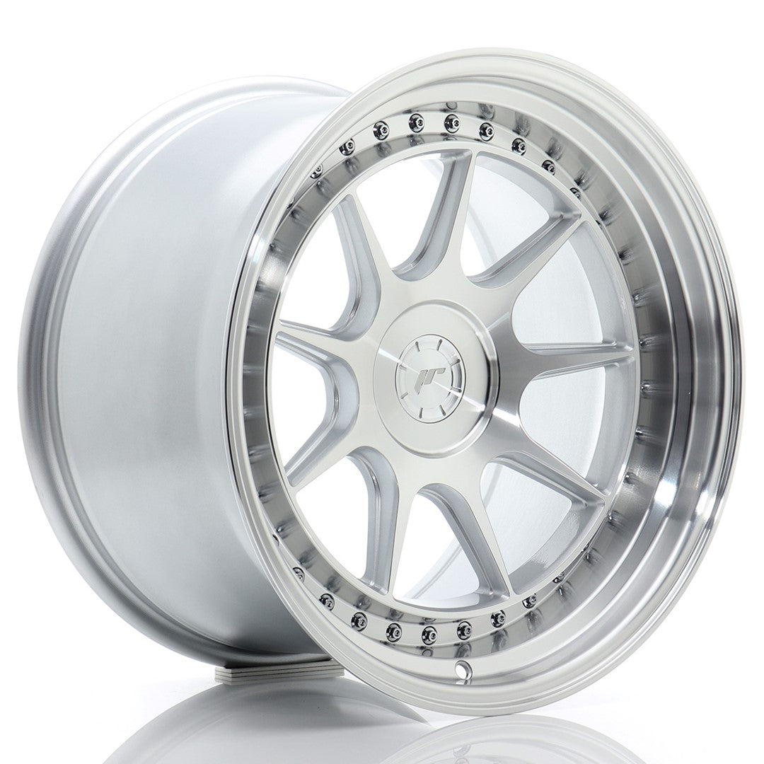 JR Wheels JR4718105F35X1572SM JR Wheels JR47 18x10,5 ET15-22 5H BLANK Silver Machined Face