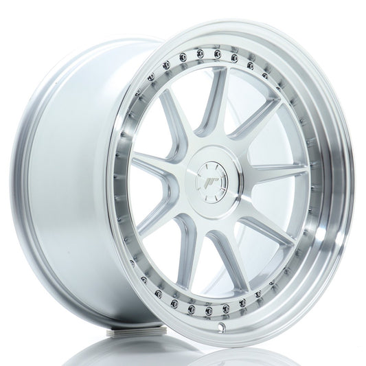 JR Wheels JR471910F25X1572SM JR Wheels JR47 19x10 ET15-40 5H BLANK Silver Machined Face