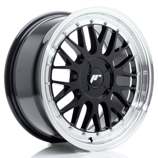 JR Wheels JR231775F14X2067GB1 JR Wheels JR23 17x7,5 ET20-40 4H BLANK Gloss Black w/ Machined Lip