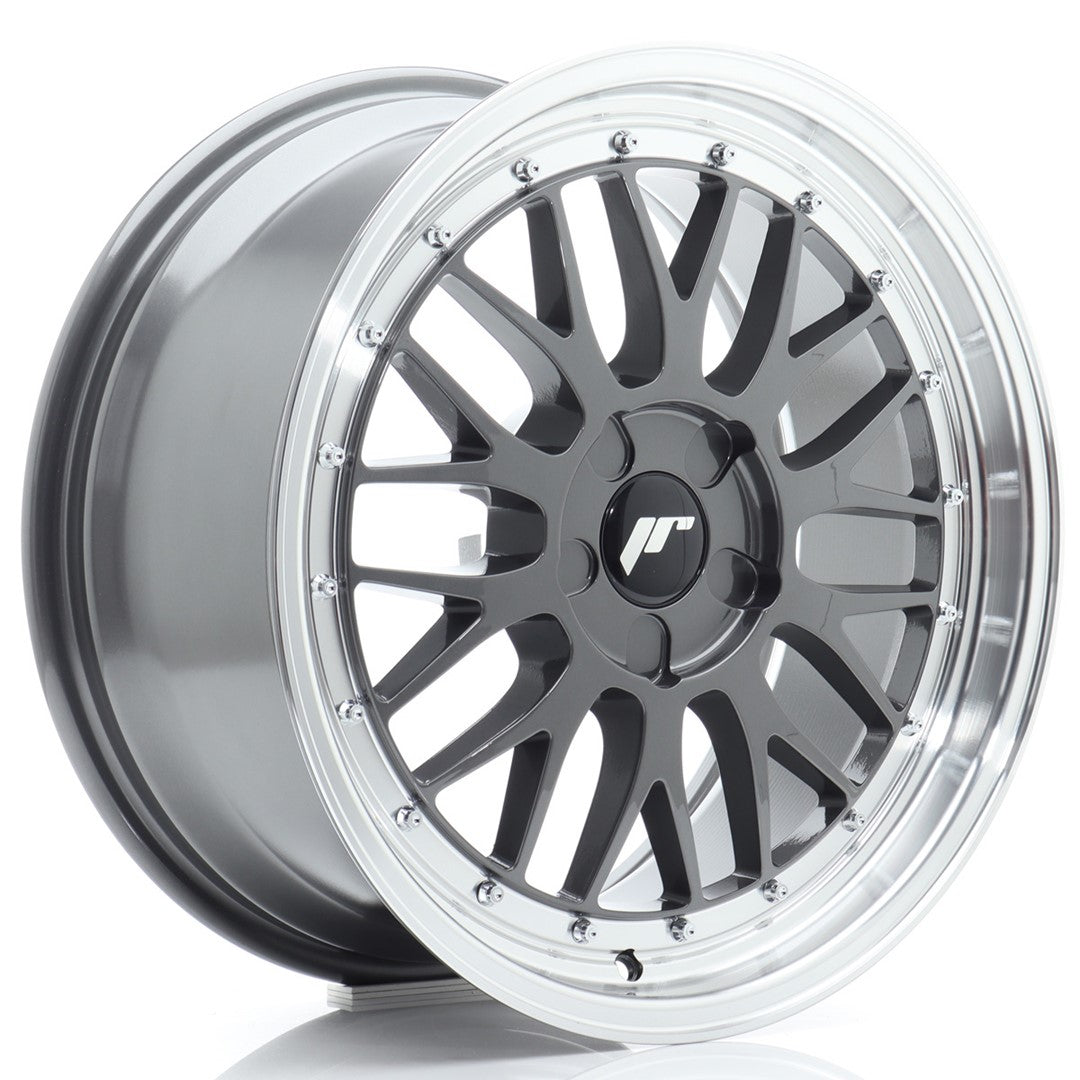 JR Wheels JR231885F15X2072HG1 JR Wheels JR23 18x8,5 ET20-48 5H BLANK Hyper Gray w/ Machined Lip