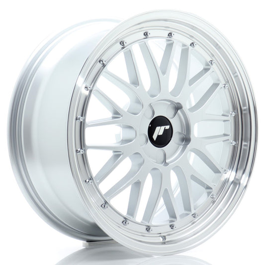 JR Wheels JR231980F15X2072HS2 JR Wheels JR23 19x8 ET20-40 5H BLANK Hyper Silver w/ Machined Lip