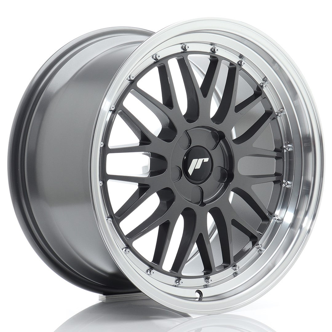 JR Wheels JR231995F25X2072HG1 JR Wheels JR23 19x9,5 ET20-45 5H BLANK Hyper Gray w/ Machined Lip