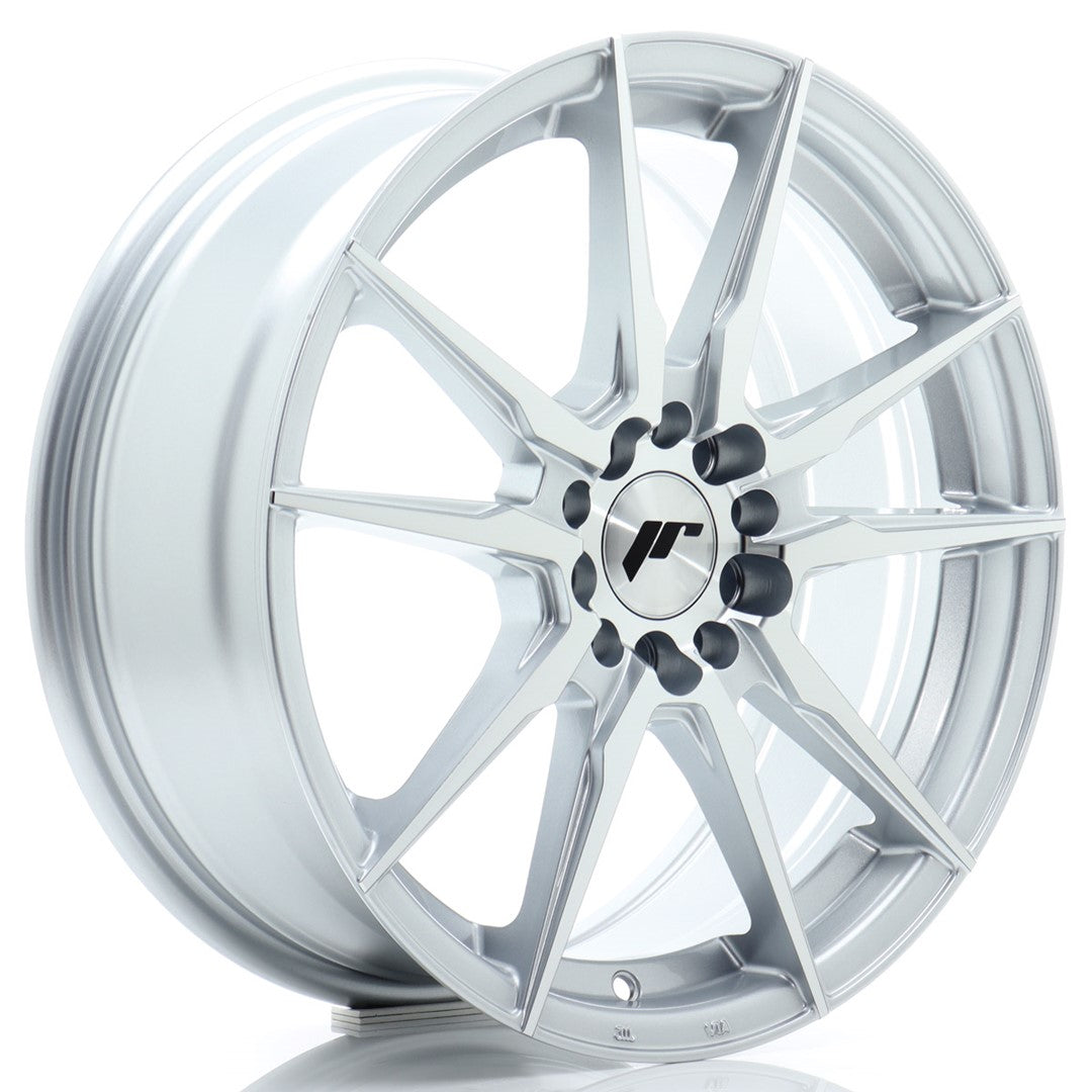 JR Wheels JR211770F144067SM1 JR Wheels JR21 17x7 ET40 4x100/114 Silver Machined Face