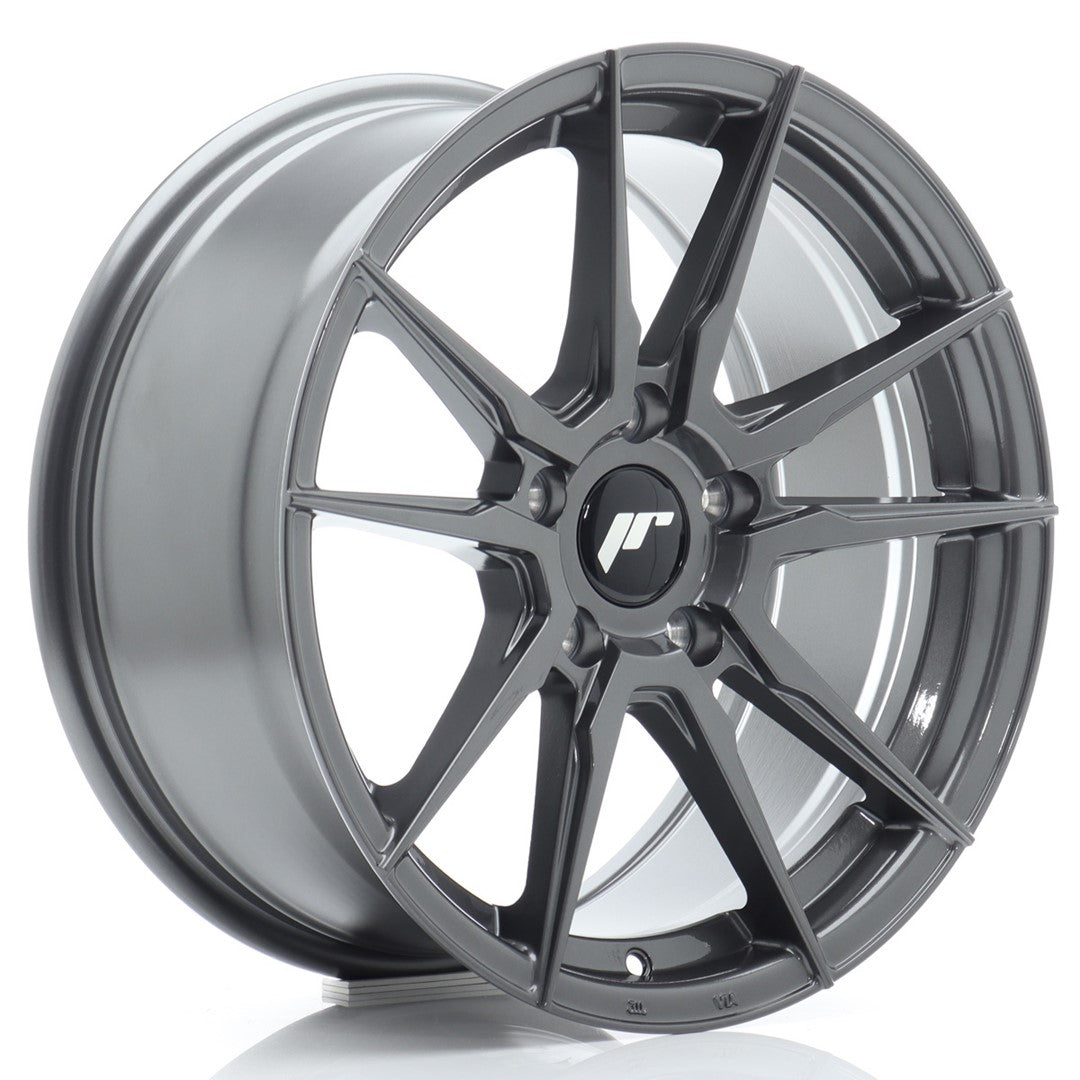 JR Wheels JR211780F25I3572HG1 JR Wheels JR21 17x8 ET35 5x120 Hyper Gray