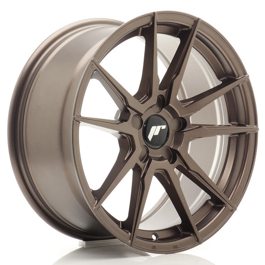 JR Wheels JR211780F25X2072MBZ1 JR Wheels JR21 17x8 ET20-35 5H BLANK Matt Bronze
