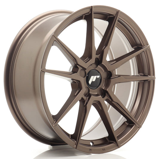 JR Wheels JR211880F15X2072MBZ1 JR Wheels JR21 18x8 ET20-40 5H BLANK Matt Bronze