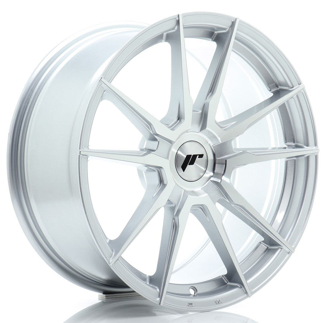 JR Wheels JR211880F15I3672SM1 JR Wheels JR21 18x8 ET36 5x120 Silver Machined