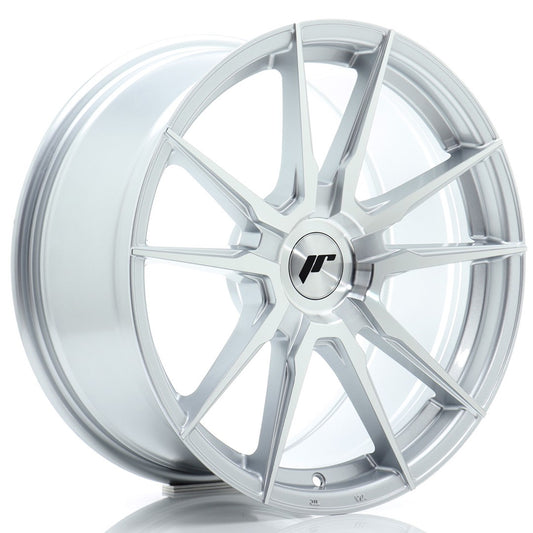 JR Wheels JR211880F15K3772SM1 JR Wheels JR21 18x8 ET37 5x100 Silver Machined