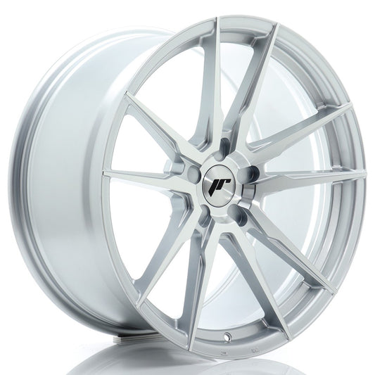 JR Wheels JR212005F25X1572SM1 JR Wheels JR21 20x10,5 ET15-45 5H BLANK Silver Machined Face