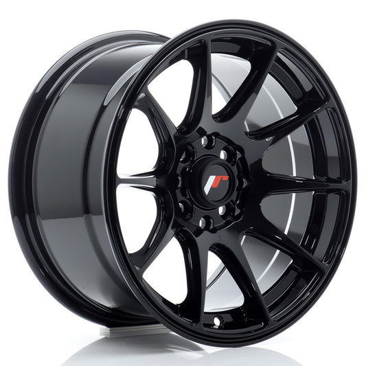 JR Wheels JR11158042567GB1 JR Wheels JR11 15x8 ET25 4x100/114 Gloss Black