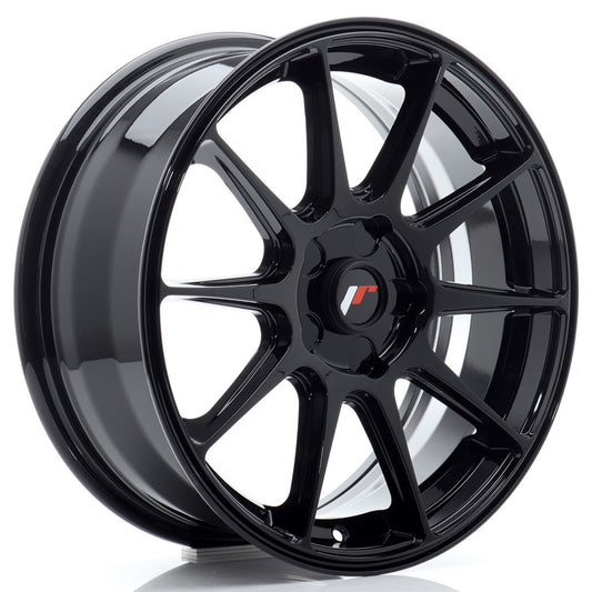 JR Wheels JR1117705X2067GB1 JR Wheels JR11 17x7 ET20-38 5H BLANK Gloss Black