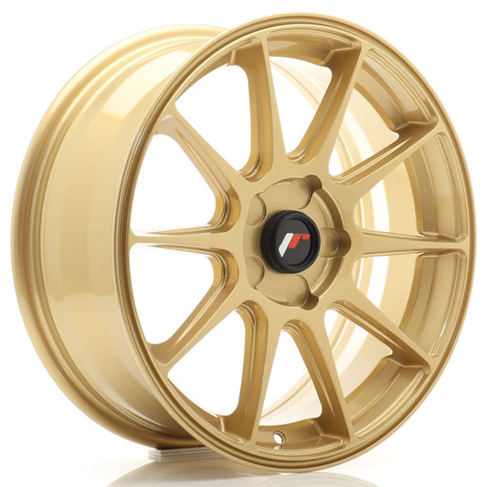 JR Wheels JR1117705X2067GD2 JR Wheels JR11 17x7 ET20-38 5H BLANK Gold