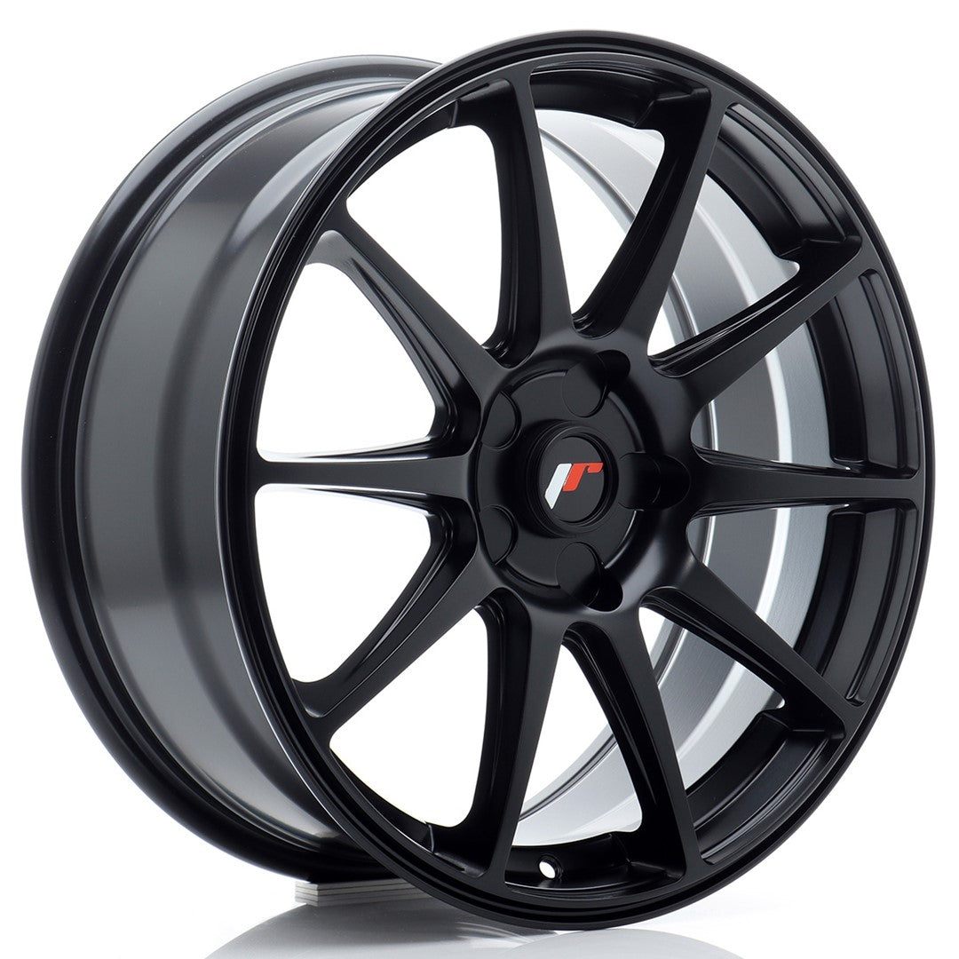 JR Wheels JR1118755X2072BF1 JR Wheels JR11 18x7,5 ET20-40 5H BLANK Matt Black