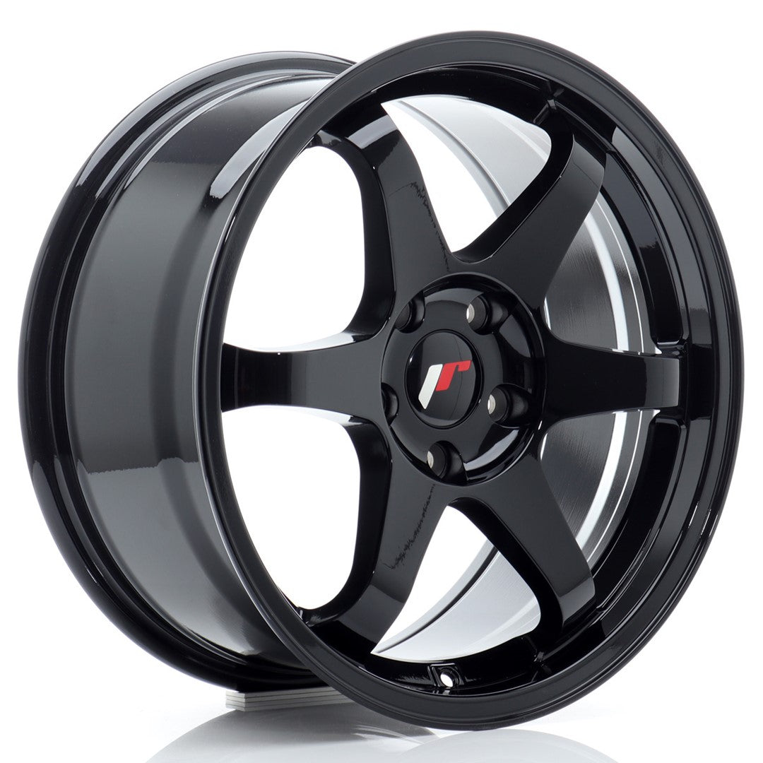 JR Wheels JR317804H3567GB JR Wheels JR3 17x8 ET35 4x100 Gloss Black