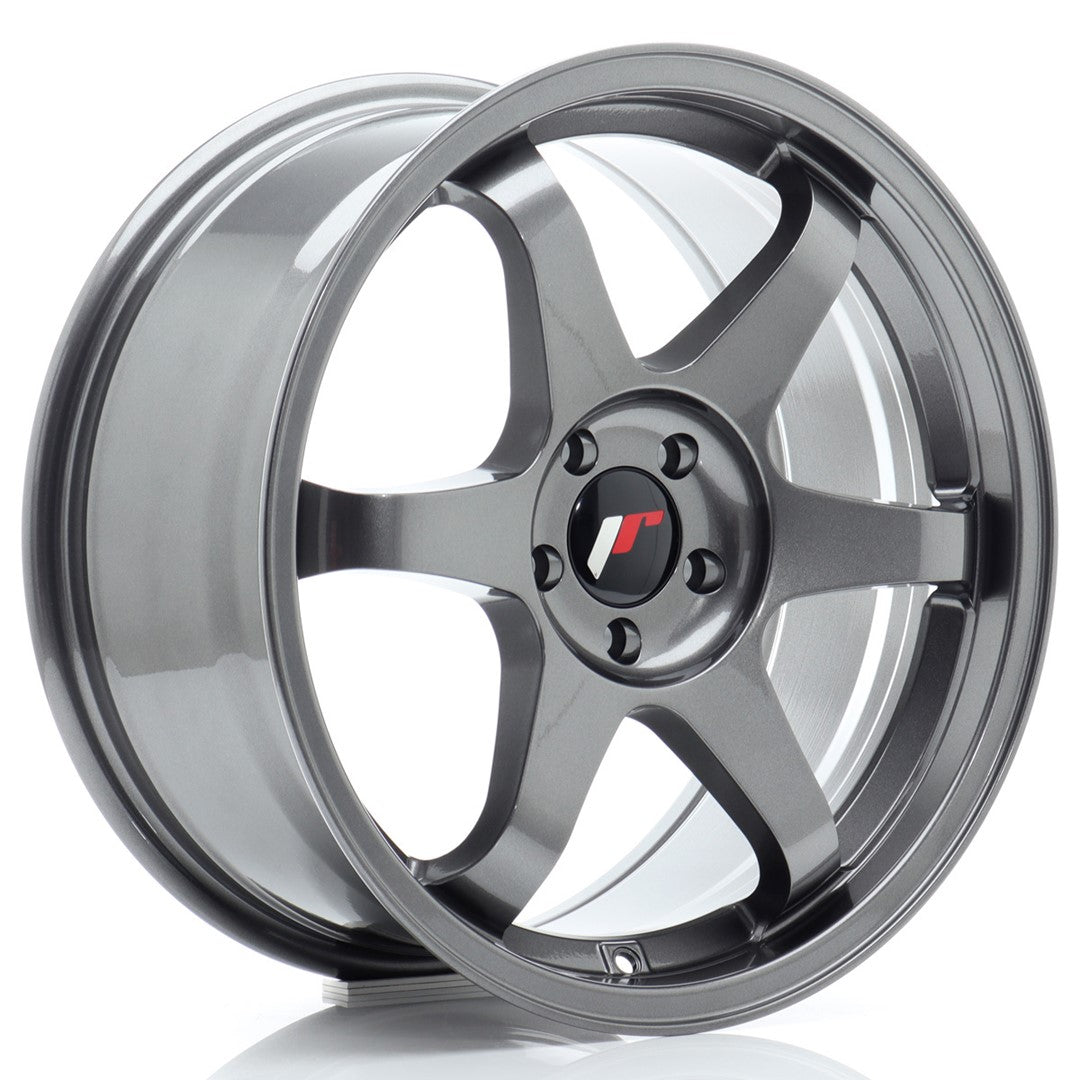 JR Wheels JR317805K3567GM1 JR Wheels JR3 17x8 ET35 5x100 Gun Metal
