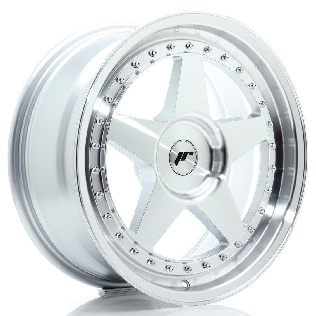 JR Wheels JR61885F1XX2072SM1 JR Wheels JR6 18x8,5 ET20-40 BLANK Silver Machined Face