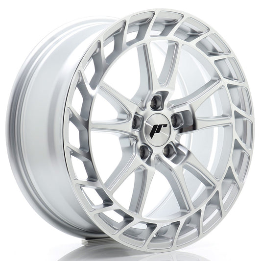 JR Wheels JR451880F15L4566SM JR Wheels JR45 18x8 ET45 5x112 Silver Machined Face