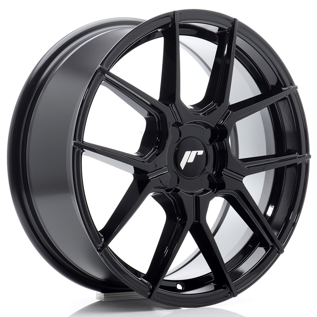 JR Wheels JR301770F14X2067GB1 JR Wheels JR30 17x7 ET20-40 4H BLANK Gloss Black
