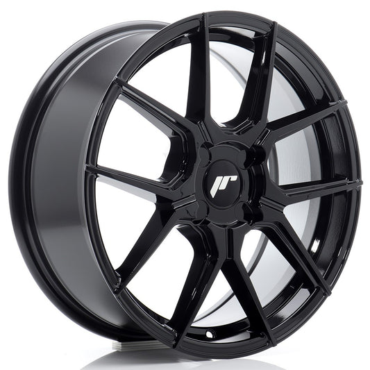 JR Wheels JR301770F14X2067GB1 JR Wheels JR30 17x7 ET20-40 4H BLANK Gloss Black