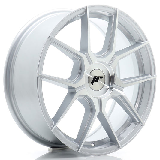 JR Wheels JR301770F1XX2072SM1 JR Wheels JR30 17x7 ET20-40 BLANK Silver Machined Face