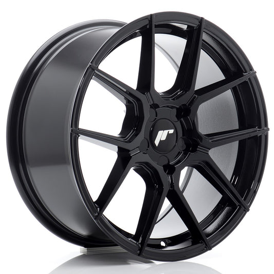 JR Wheels JR301780F25X2072GB1 JR Wheels JR30 17x8 ET20-40 5H BLANK Gloss Black