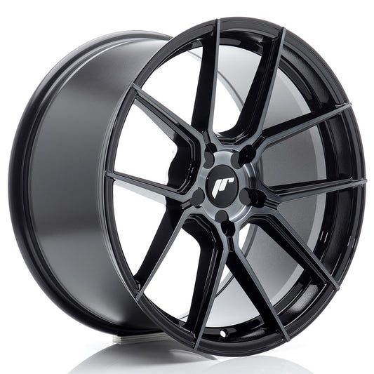 JR Wheels JR301995F25X2072BMTF JR Wheels JR30 19x9,5 ET20-40 5H BLANK Black Machined w/ Tinted Face