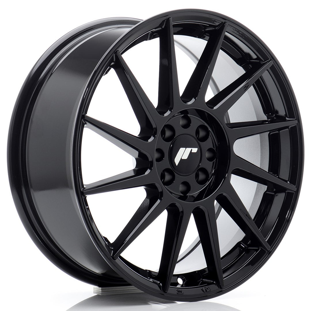 JR Wheels JR221770F144067GB1 JR Wheels JR22 17x7 ET40 4x100/114 Gloss Black