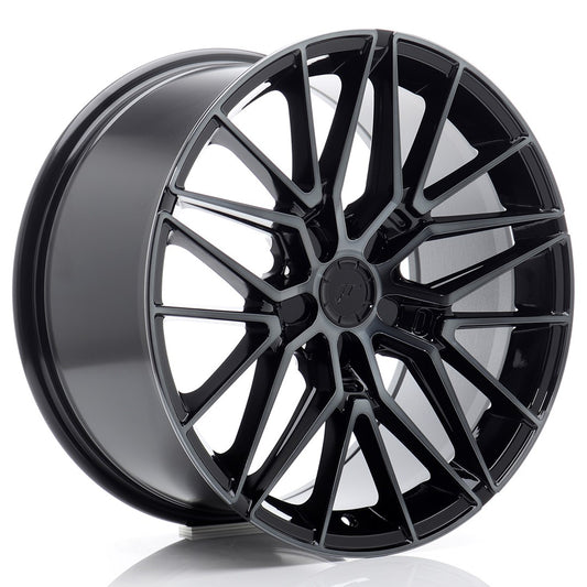 JR Wheels JR381890F25X2072BMTF JR Wheels JR38 18x9 ET20-45 5H BLANK Black Machined w/ Tinted Face