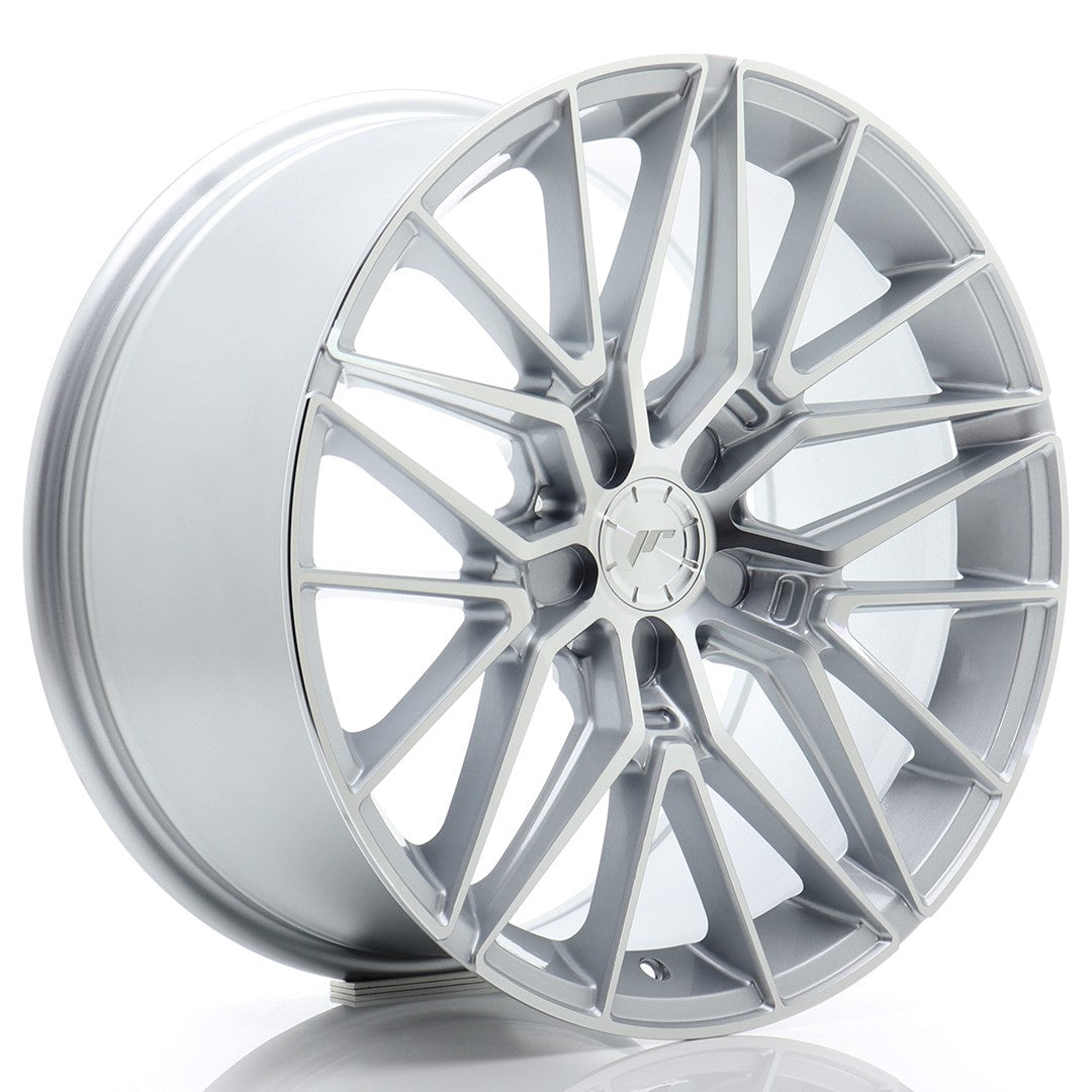 JR Wheels JR381890F25X2072SM1 JR Wheels JR38 18x9 ET20-45 5H BLANK Silver Machined Face