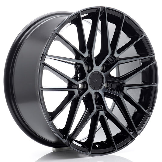 JR Wheels JR381980F15L4066BMTF JR Wheels JR38 19x8 ET40 5x112 Black Machined w/ Tinted Face