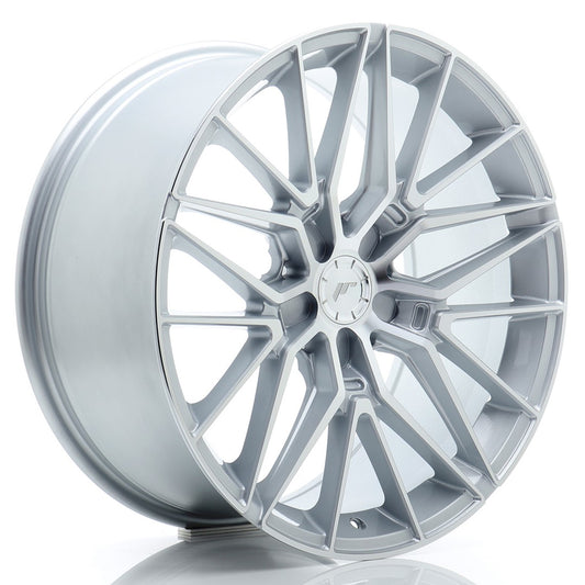 JR Wheels JR381990F25X2072SM1 JR Wheels JR38 19x9 ET20-40 5H BLANK Silver Machined Face