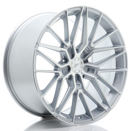 JR Wheels JR382090F25X2072SM1 JR Wheels JR38 20x9 ET20-35 5H BLANK Silver Machined Face