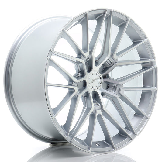 JR Wheels JR382005F35X1572SM1 JR Wheels JR38 20x10,5 ET15-45 5H BLANK Silver Machined Face