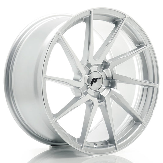 JR Wheels JR361990F25X2072SM JR Wheels JR36 19x9 ET20-40 5H BLANK Silver Machined Face
