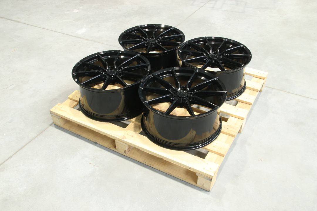 JR Wheels SET-JR#284 Set of SL02 19x9 ET45 5x114,3 Gloss Black