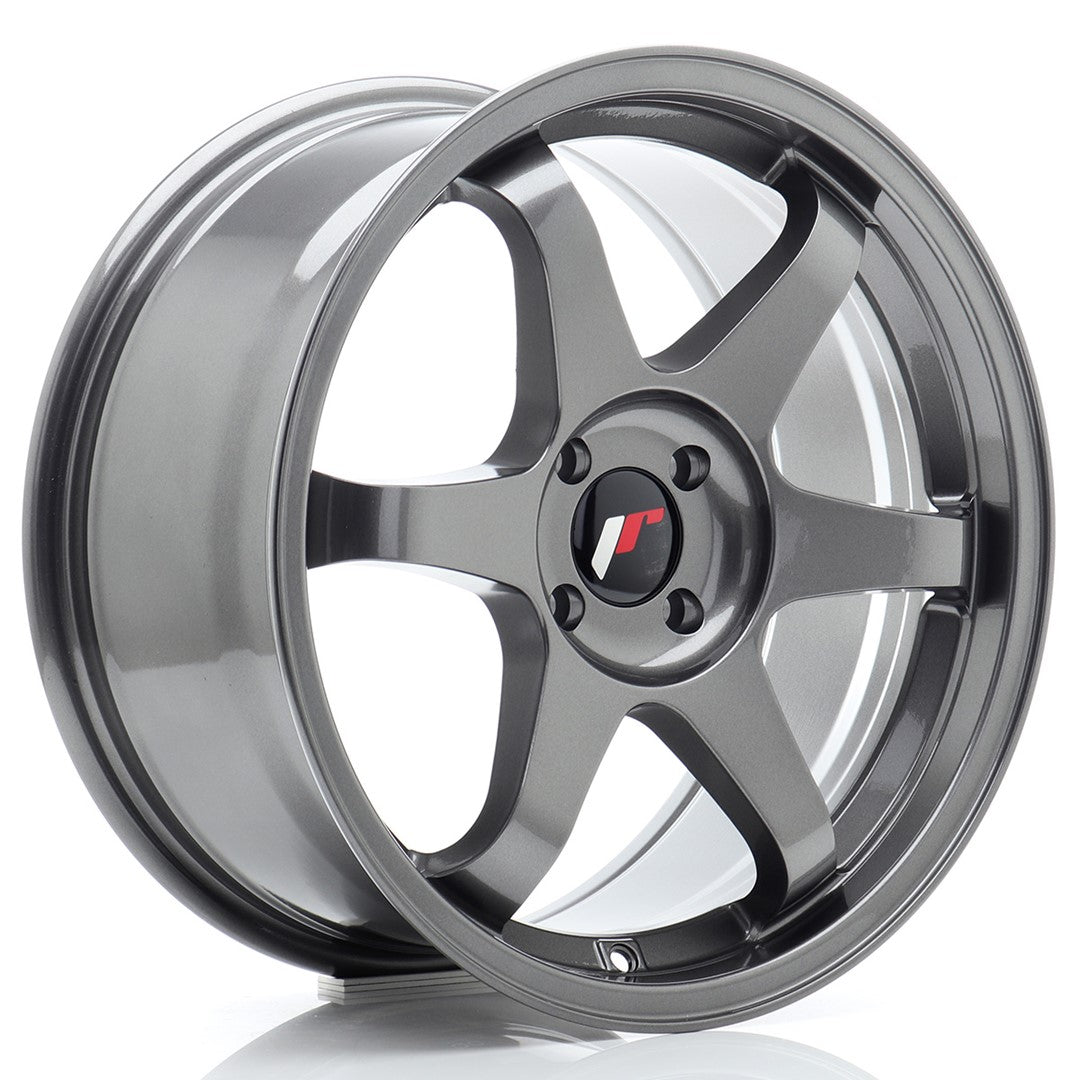 JR Wheels JR317804H3567GM1 JR Wheels JR3 17x8 ET35 4x100 Gun Metal