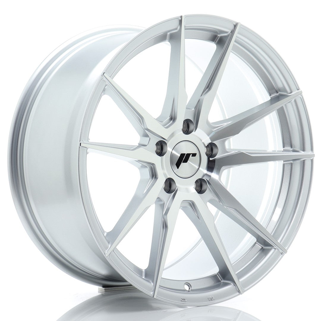 JR Wheels JR211995F25I3572SM1 JR Wheels JR21 19x9,5 ET35 5x120 Silver Machined Face