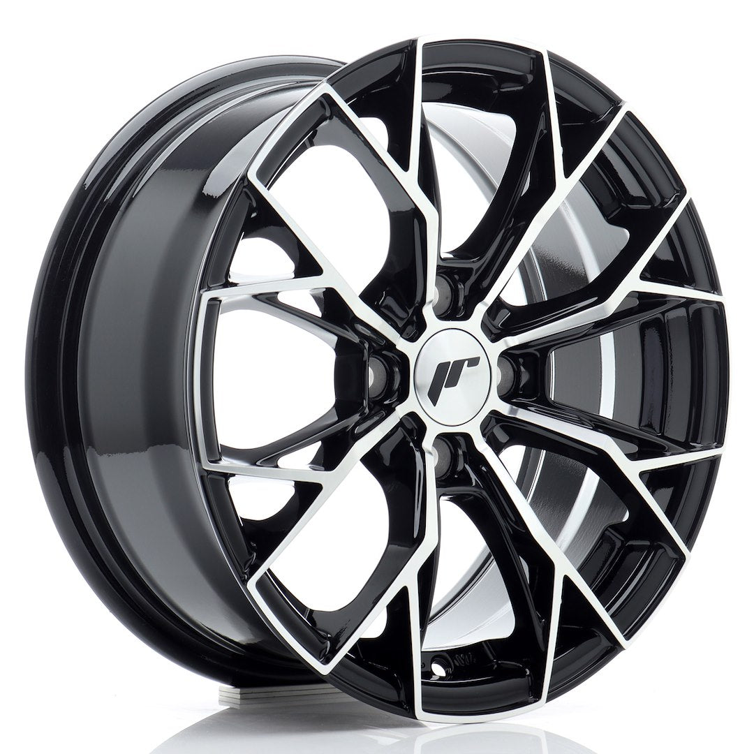 JR Wheels JR4915654H3567GBM JR Wheels JR49 15x6,5 ET35 4x100 Gloss Black Machined Face