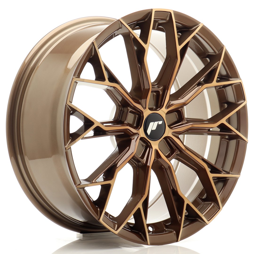 JR Wheels JR4918805X2072BZP JR Wheels JR49 18x8 ET20-42 5H BLANK Platinum Bronze
