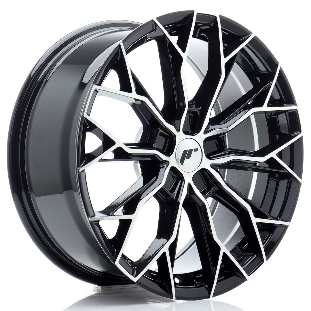 JR Wheels JR4918805X2072GBM JR Wheels JR49 18x8 ET20-42 5H BLANK Gloss Black Machined Face