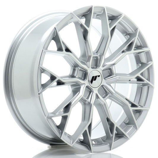 JR Wheels JR4918805X2072SM JR Wheels JR49 18x8 ET20-42 5H BLANK Silver Machined Face