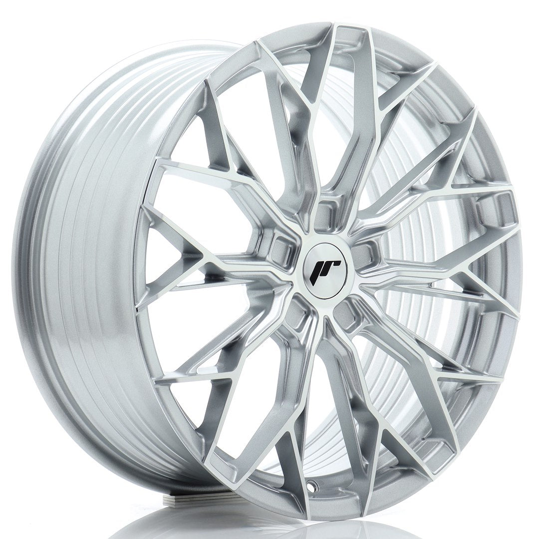 JR Wheels JR491980F15X2072SM JR Wheels JR49 19x8 ET20-40 5H BLANK Silver Machined Face