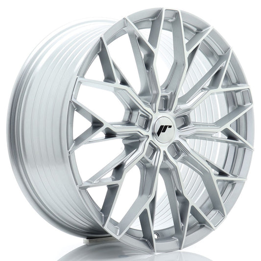 JR Wheels JR492090F15X2072SM JR Wheels JR49 20x9 ET20-51 5H BLANK Silver w/ Machined Face