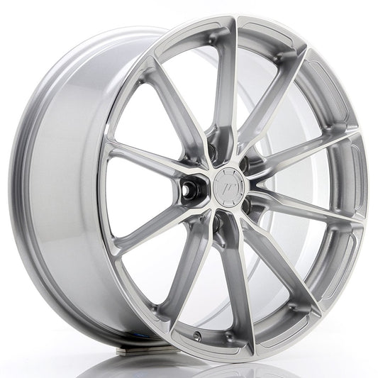 JR Wheels JR3719855I3572SM JR Wheels JR37 19x8,5 ET35 5x120 Silver Machined Face